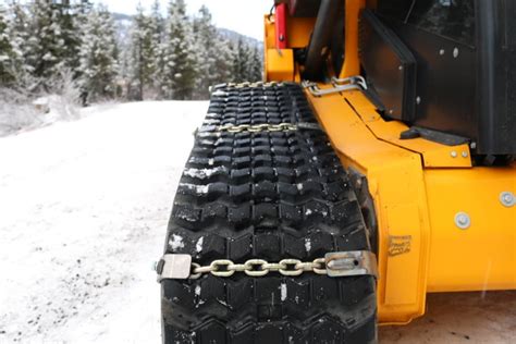 track bites skid steer|Best Skid Steer Tracks and Snow Chains for Winter .